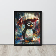 Load image into Gallery viewer, Penguin with umbrella